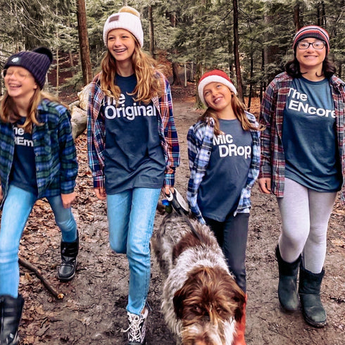 big sister, little sister, middler child, shirts, best friends, clothing, camping, hiking, vacation